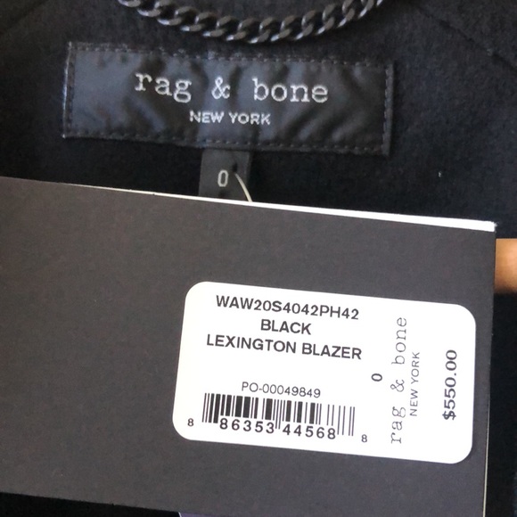 rag & bone Lexington Wool Blazer - Picture 12 of 15